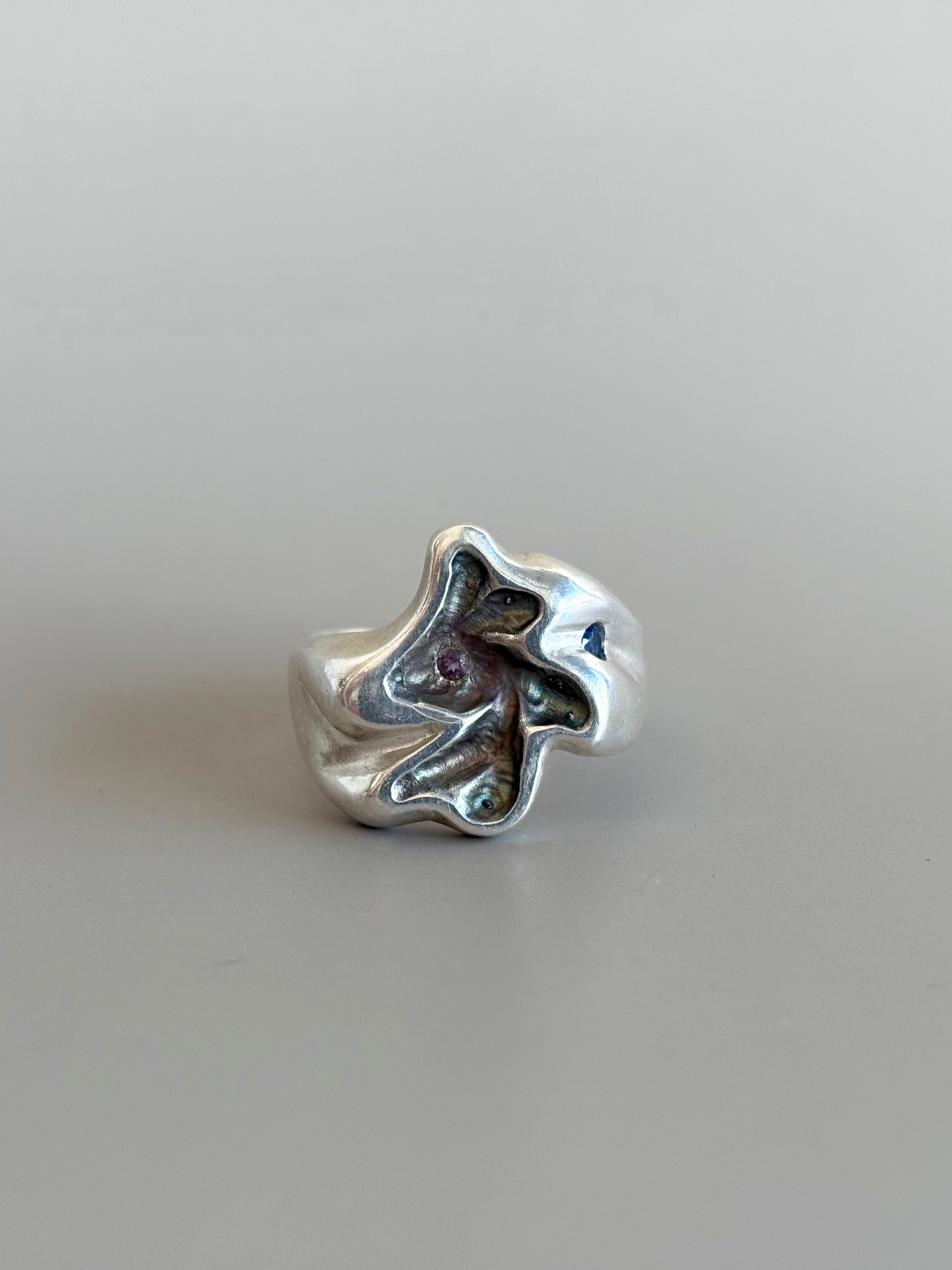 OYSTER SIGNET - AMETHYST