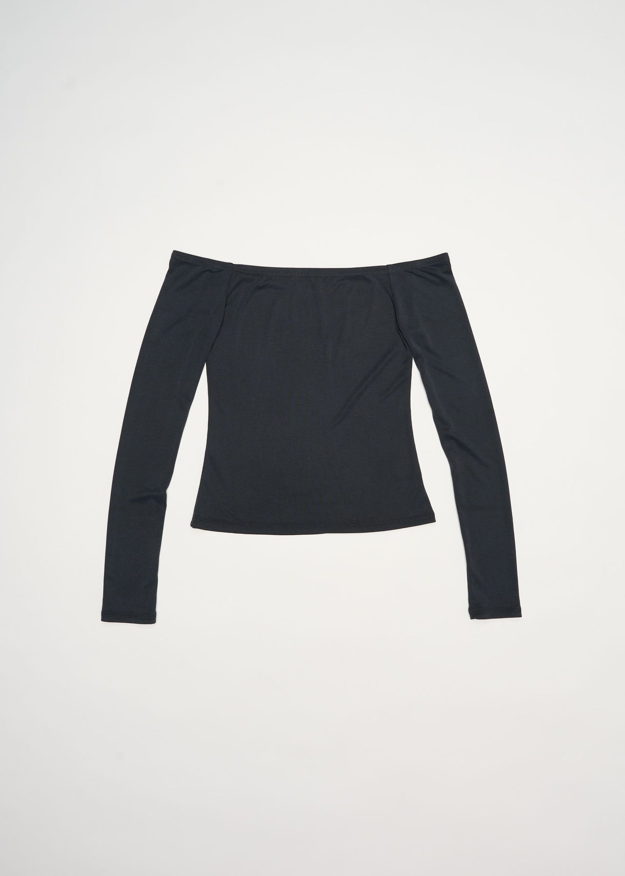 Composure Off-Shoulder Top | Slate