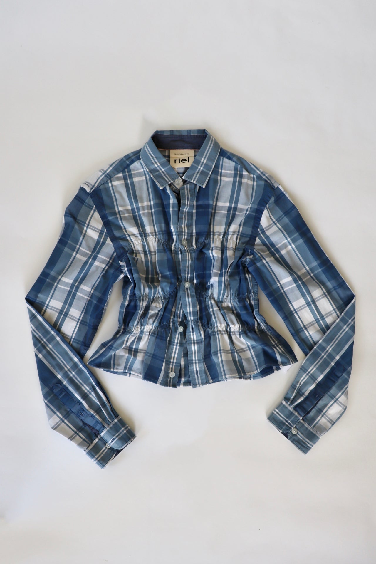 TOCCA SHIRT | DARK BLUE PLAID
