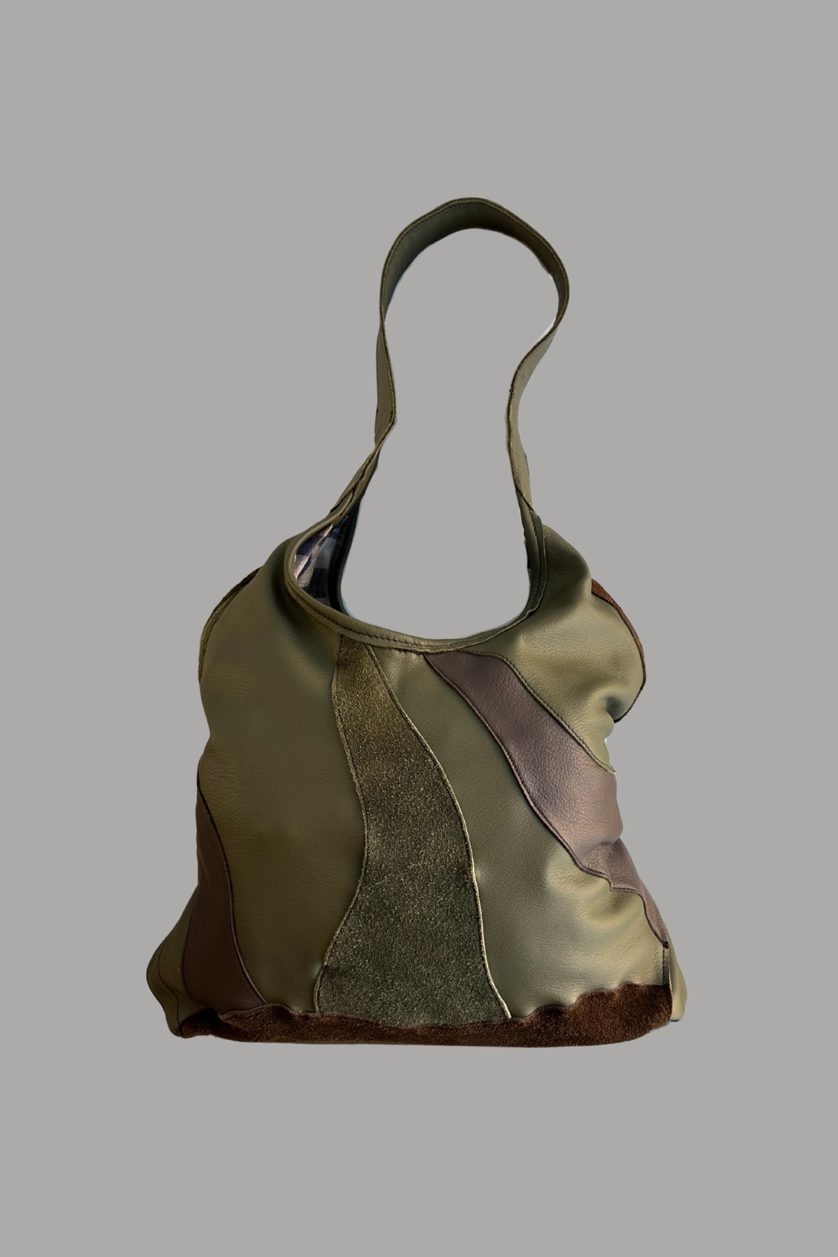 MOEPI SIGNATURE PATCH WORK BAG | KHAKI