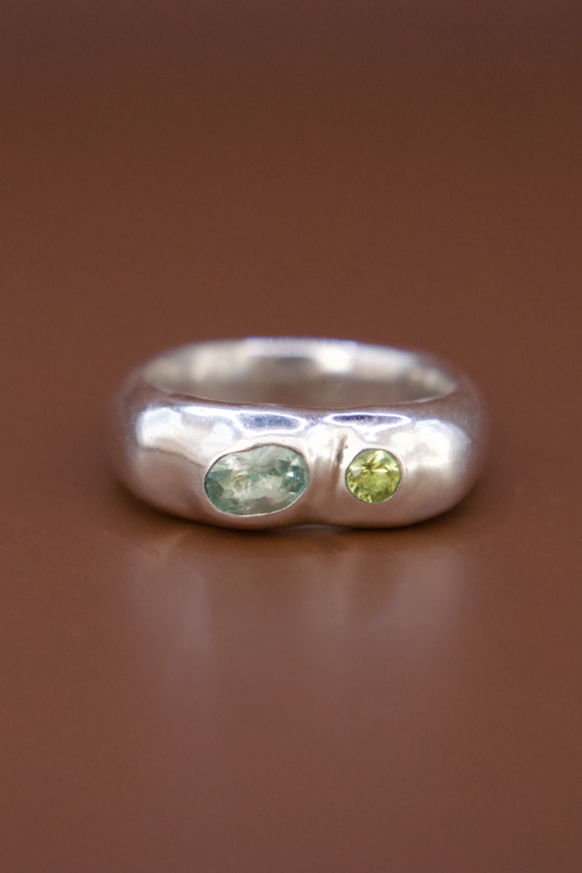 DUAL | AQUAMARINE + PERIDOT