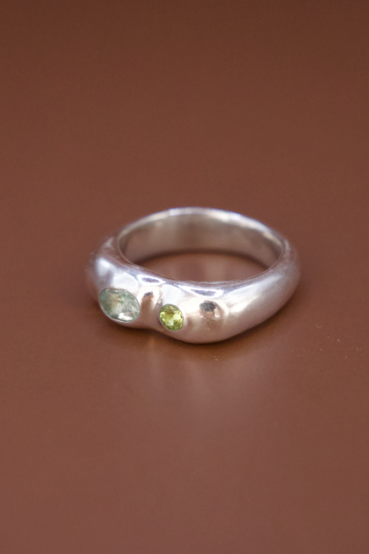 DUAL | AQUAMARINE + PERIDOT