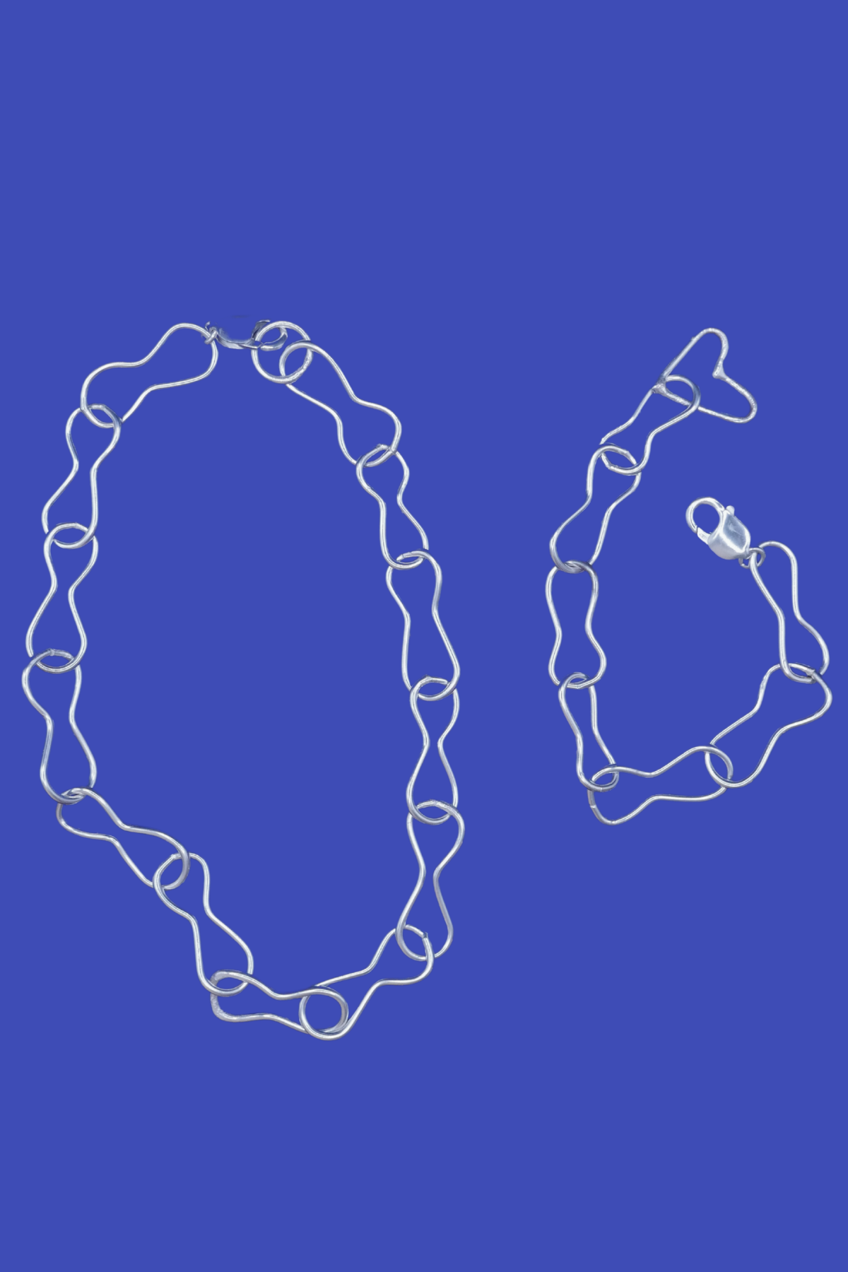 CHUNKY DOGBONE NECKLACE