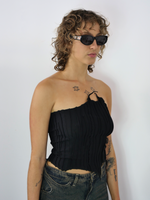 Scraps Corset Black
