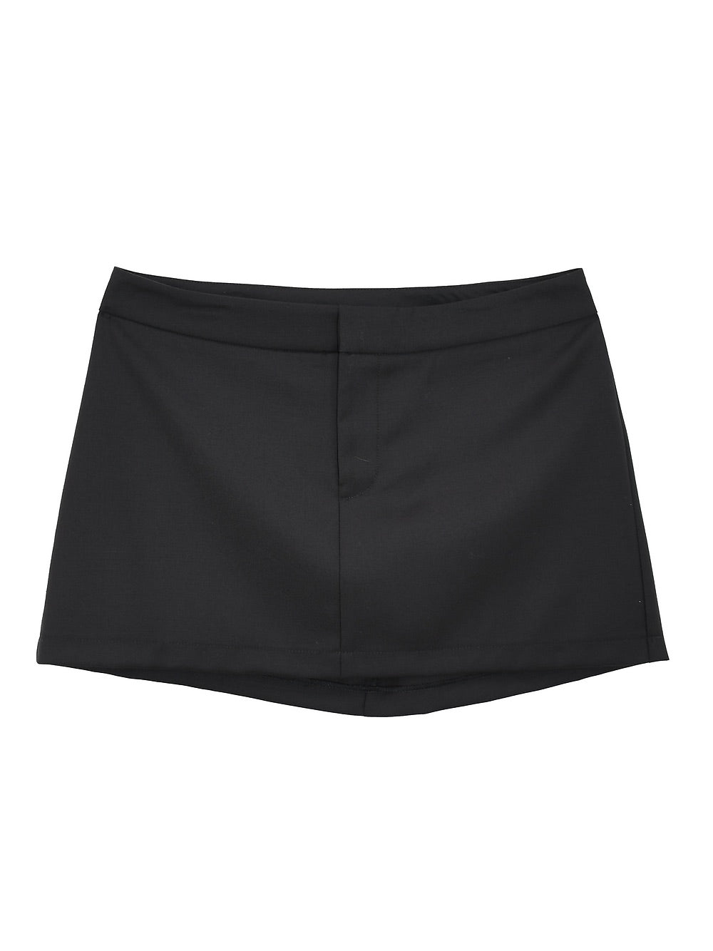Tailored Mini Skirt | Black