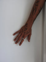 SAPPHIRE CLUSTER RING