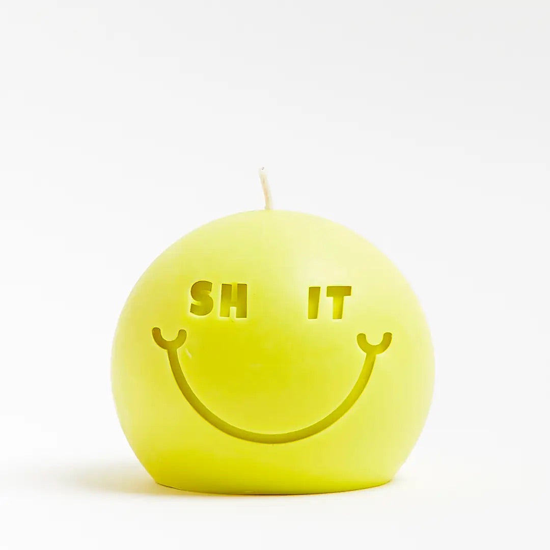 'Little Shit Head' Candle | Lime Green