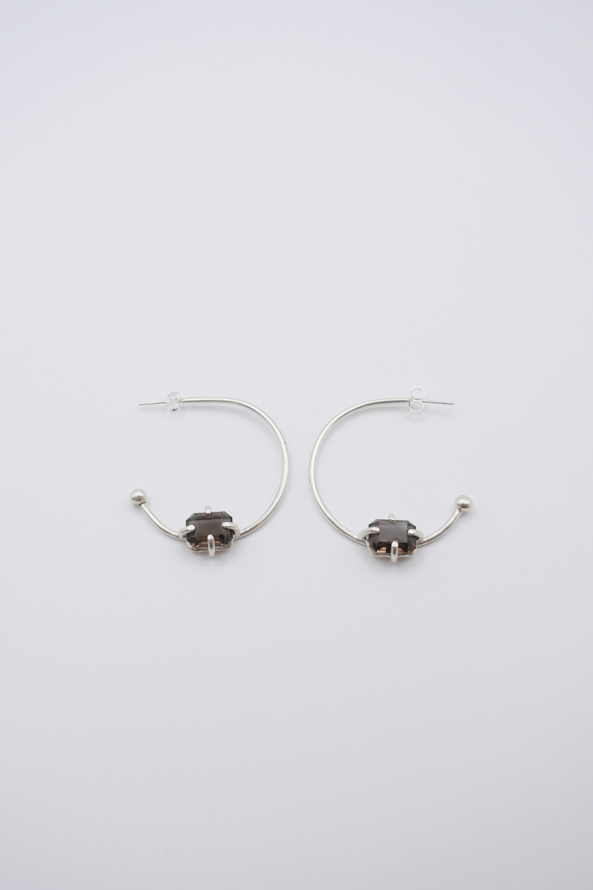Hoop | Smokey Quartz