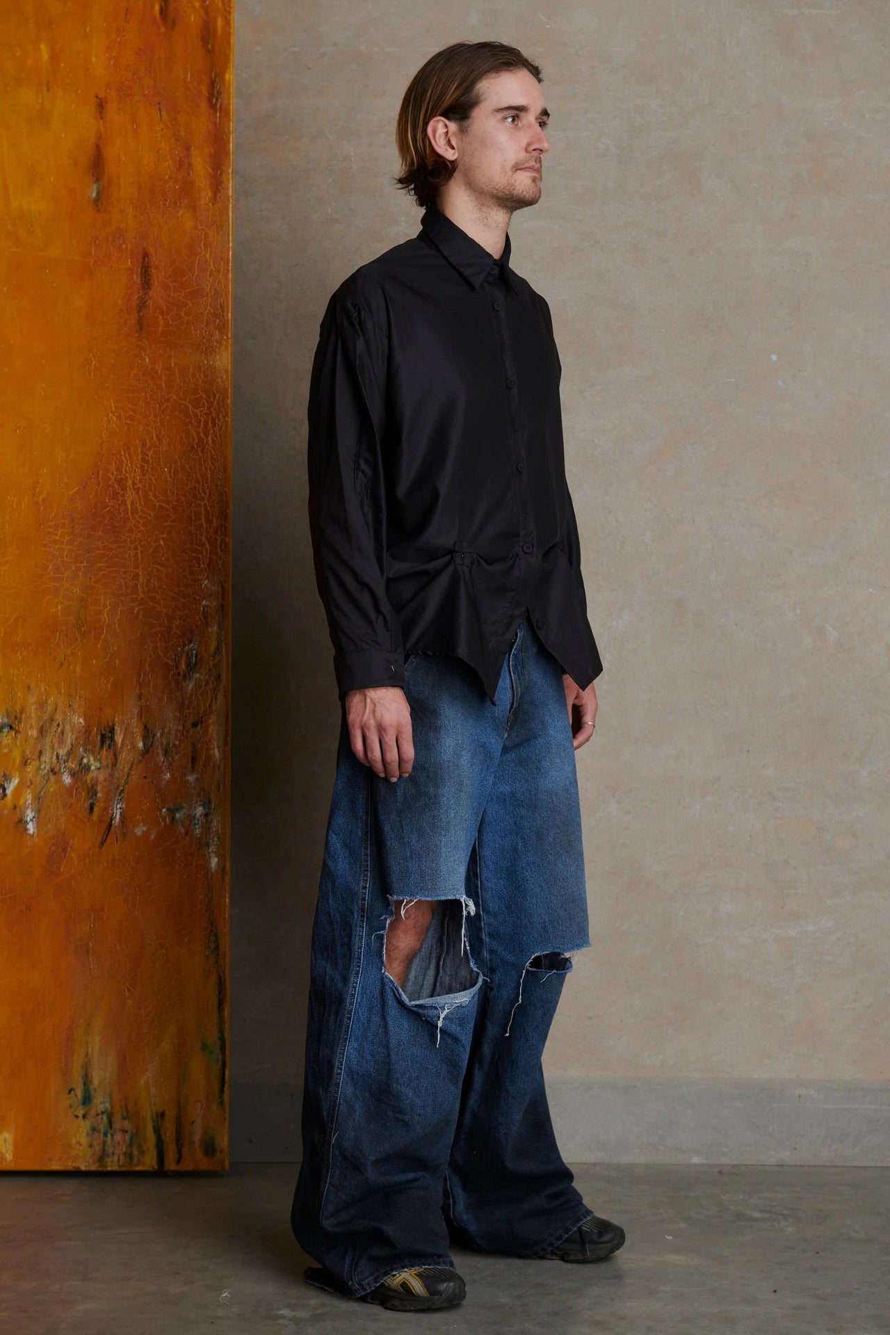 Placket Shirt | Black