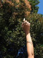 SAPPHIRE CLUSTER RING