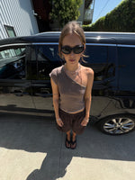 MINI CHUNKY DOGBONE NECKLACE