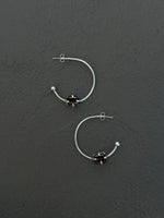 HOOP | SMOKEY QUARTZ