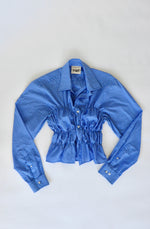 TOCCA SHIRT | MID BLUE CHECK