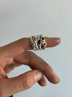 SINGLE OVAL STACKER | TOURMALINE