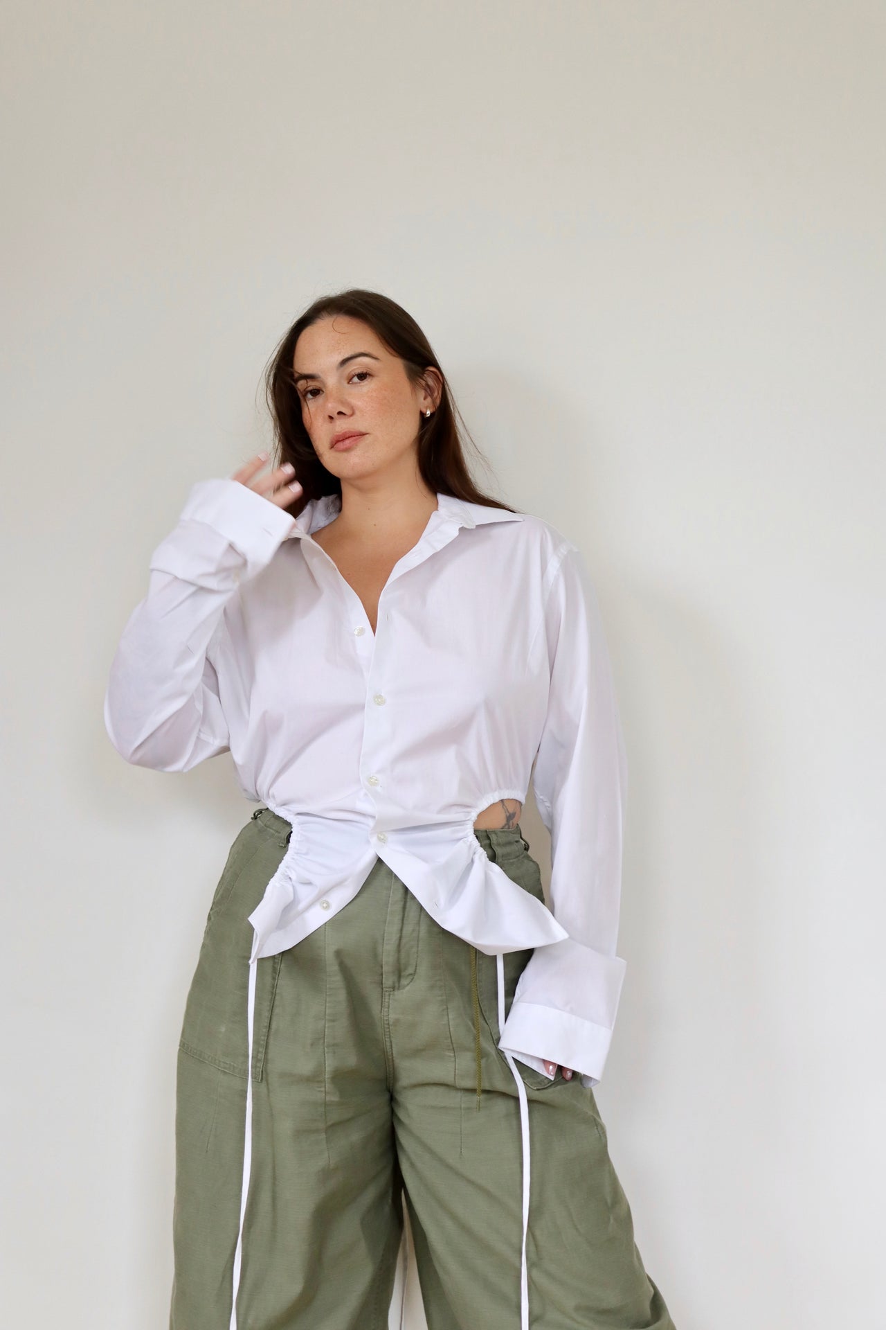 CURVE SHIRT | WHITE