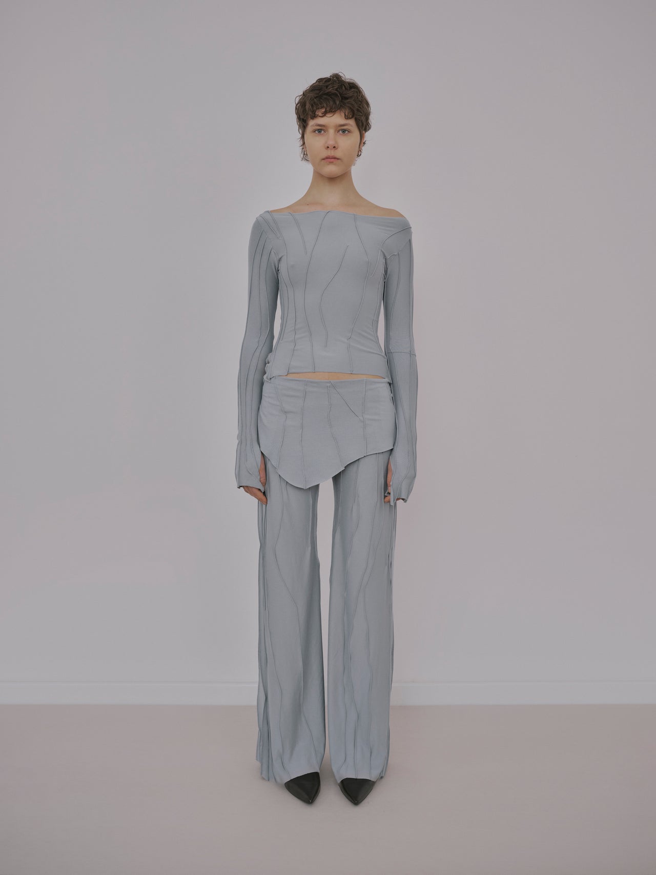 Flowing Trousers Steel