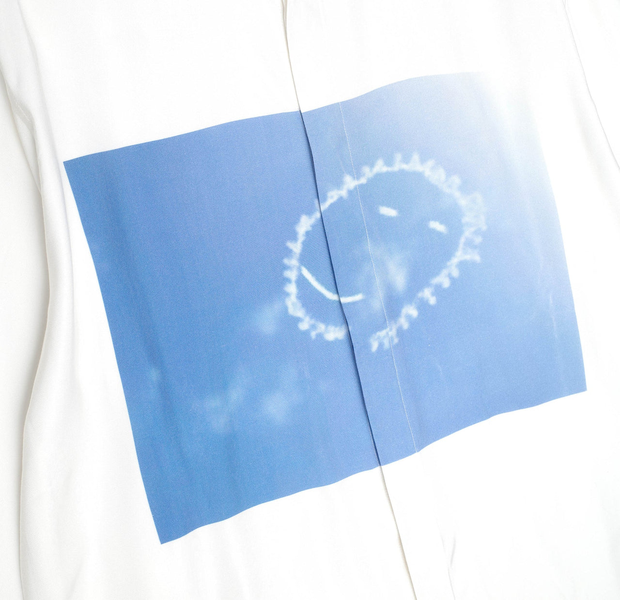 Cloud Smile Button Up Shirt x Skylab Radio Collab